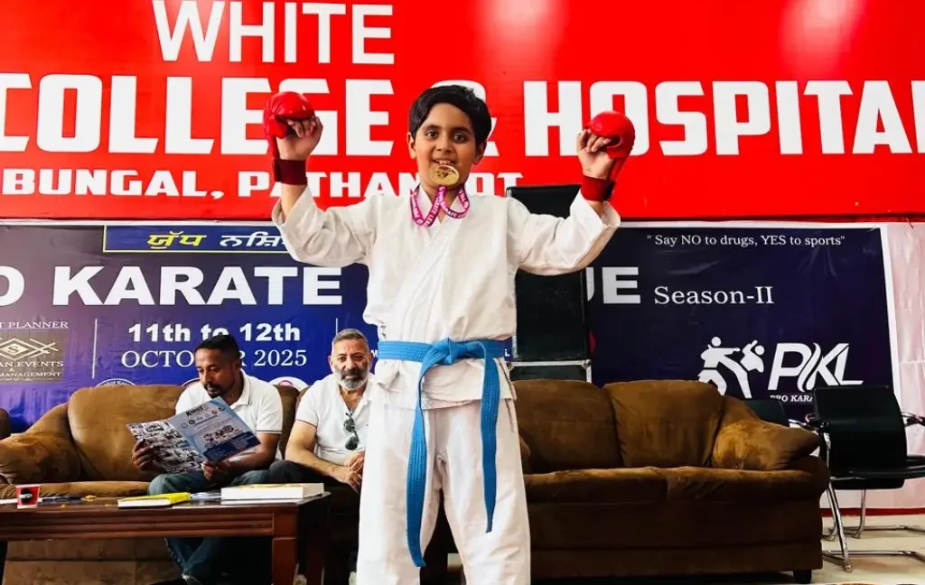 Struggling teenager Karate Champion for Gold Medal